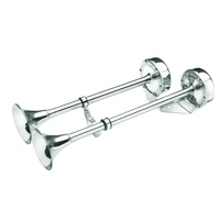 H12D  Vetus Australia Part Double trumpet horn, 12 V, stainless steel (AISI 304), set high pitch and low pitch