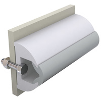 HARO60WL  Vetus Australia Part Vinyl rubbing strake, white, HARO 60 x 35 mm, coil of 30 m