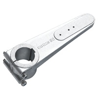 HELM60  Vetus Australia Part Aluminium rudder arm for Ø 60 mm rudder shaft 