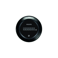 HOURCB  Vetus Australia Part Hour counter, black, 12/24 V, cut-out size Ø 52 mm 