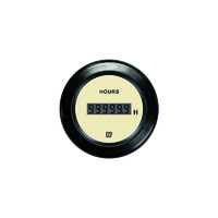 HOURCN  Vetus Australia Part Hour counter, cream, 12/24 V cut-out size Ø 52 mm 