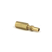 HS1031MS  Vetus Australia Part Straight brass connector set for nylon hose (2x)