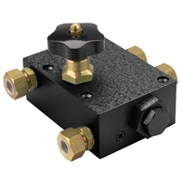 HS74B  Vetus Australia Part Single non-return valve (G1/2) with by-pass valve (incl. tube connectors Ø 18 mm)
