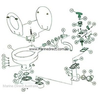 Jabsco Pump    J10-100   Toilet-Jabsco Manual Standard   29090-5000