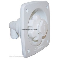 RWB Marine    J21-135   Jabsco Water Press Regulator 45psi White Flush Mount   Catalogue Page 331