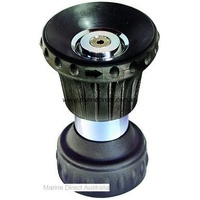 RWB Marine    J27-141   Jabsco HoseCoil Rubber Tip Nozzle w/ Nine Pattern Adjustable Spray Head   Catalogue Page NIC