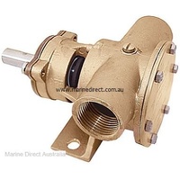 RWB Marine    J50-120   Jabsco Bronze Pedestal Pump 1" BSP   Catalogue Page 295
