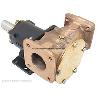 RWB Marine    J50-130   Jabsco Bronze Pedestal Pump 1 1/2" Flanged   Catalogue Page 296