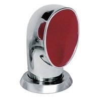 JER316R  Vetus Australia Part Cowl ventilator Ø 75 mm ID, type Jerry, Stainless Steel AISI 316, with red interior (incl. ring and nut)