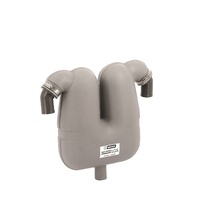 LGS4038  Vetus Australia Part Exhaust gas separator with Ø 40 mm rotating connections and Ø 38 mm drain