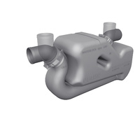LSS40A  Vetus Australia Part Waterlock type LSS40, with rotating inlet and outlet for Ø 40 mm hose 