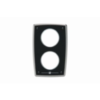 MPA1XB  Vetus Australia Part Aluminium extension panel for 2 instruments 2" (excl. instruments)