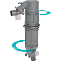 NLPG60  Vetus Australia Part Rotatable muffler/gooseneck type NLPG, with rotating inlet and outlet for Ø 60 mm hose