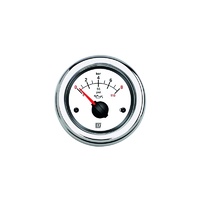 OILW  Vetus Australia Part Oil pressure gauge, white, 12 / 24 V, (0-8 kg/cm2), cut-out size Ø 52 mm (excl. sensor) 