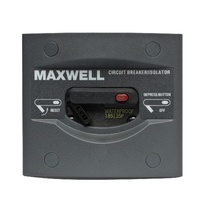 Maxwell Winch     P100790     80 Amp 12V/24 V Circuit Breaker/Isolator Panel 