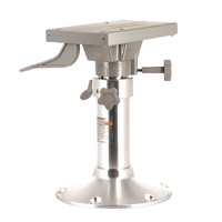 PCMS4363  Vetus Australia Part Manually adjustable seat pedestal with slide, height 43 - 63 cm