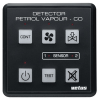 PD1000  Vetus Australia Part Petrol vapour & carbon monoxide detector 12/24 V, incl. sensor