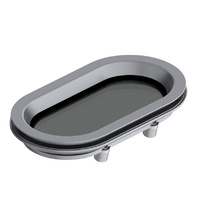 PM111  Vetus Australia Part Portlight, natural anodized aluminium, type PM111, category A1, incl. mosquito screen