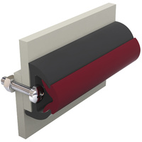 POLY3528L  Vetus Australia Part Vinyl rubbing strake, dark grey, POLY 35 x 28 mm, coil of 30 m