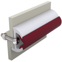 POLY35WL  Vetus Australia Part Vinyl rubbing strake, white, POLY 35 x 28 mm, coil of 30 m