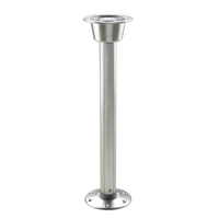 PT68  Vetus Australia Part Removable table pedestal with base plate, fixed height 68 cm