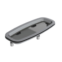 PXF  Vetus Australia Part Portlight, natural anodized aluminium, type PXF, category A3, incl. mosquito screen
