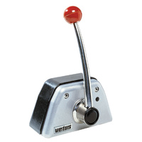 RCTOPB  Vetus Australia Part Single lever remote control, top mounting, with stainless steel (AISI 316) handle and black/grey aluminium housing 