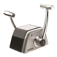 RCTOPTBG  Vetus Australia Part Twin lever remote control, top mounting, with stainless steel (AISI 316) handles and T-bars and black/grey aluminium ho