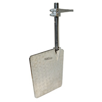 RUDS4040  Vetus Australia Part Stainless steel (AISI 316) rudder L= 400 mm, incl. rudder arm