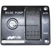 RWB Marine    RWB107   Rule-Mate 12v Control Switch Panel - Deluxe   Catalogue Page 274