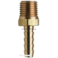 RWB Marine    RWB1199   Hose Tail Brass 1/4 x 8mm   Catalogue Page 169