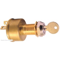 RWB Marine    RWB1304   Switch -Ignition Brass12v   Catalogue Page 122