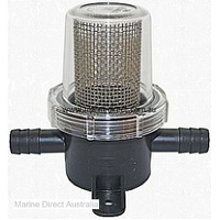 RWB Marine    RWB1425   Strainer - Suit 12mm Hose   Catalogue Page 251