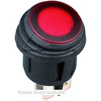 RWB Marine    RWB1781   Rocker Switch Rnd 12V 20A   Catalogue Page 117
