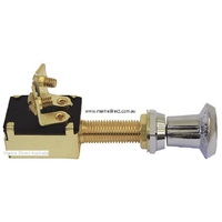 RWB Marine    RWB196   Switch - Brass Push-Pull, 2 Position, 12/24v   Catalogue Page 123