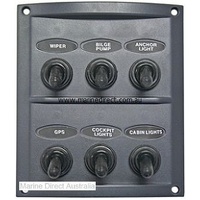 RWB Marine    RWB2091   Switch Panel Deluxe 6 Sw   Catalogue Page 119