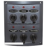 RWB Marine    RWB2092   Switch Panel Deluxe &Lt 6   Catalogue Page 119