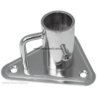 RWB Marine    RWB2255   Stanchion Base 0 Deg S/S   Catalogue Page 77