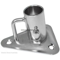 RWB Marine    RWB2256   Stanchion Base 6 Deg S/S   Catalogue Page 77