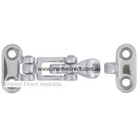 RWB Marine    RWB229   Hatch Fastener - Anti-rattle, Chrome Plated Brass, L 70x48mm W 105mm   Catalogue Page 49