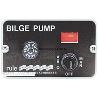 RWB Marine    RWB23   Rule 12v Deluxe Bilge Pump Switch Panel  3 Way   Catalogue Page 282