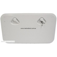 RWB Marine    RWB2343   Hatch -Dlx & Lock 600 Wht   Catalogue Page 63