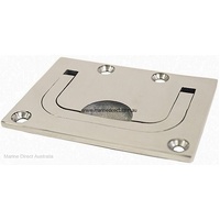 RWB Marine    RWB238   Flush Pull HD Cast 316 Stainless Steel 75mm x 55mm   Catalogue Page 41