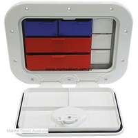 RWB Marine    RWB2396   Hatch -Wht Tackle Box 375   Catalogue Page 64