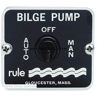 RWB Marine    RWB25   Rule Bilge Pump Control Switch Panel 3 Way   Catalogue Page 282