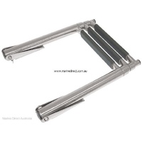 RWB Marine    RWB262   Ladder - Stainless Steel, Telescopic, Top Mount, 3 Step, W 290mm   Catalogue Page 147