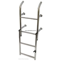 RWB Marine    RWB270C   Ladder - Open Top, 4 Step, S/S, Angled Legs, W 310mm   Catalogue Page 149
