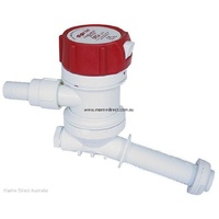 RWB Marine    RWB28   Rule Tournament 400 Dual Port Livewell Pump, Angled 500GPH   Catalogue Page 286