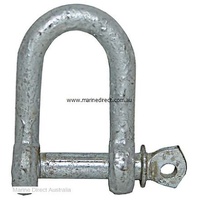 RWB Marine    RWB316B   Shackle Galvanised Dee, 6mm   Catalogue Page 17