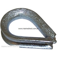 RWB Marine    RWB319B   Thimble Galvanised, 8mm   Catalogue Page 20
